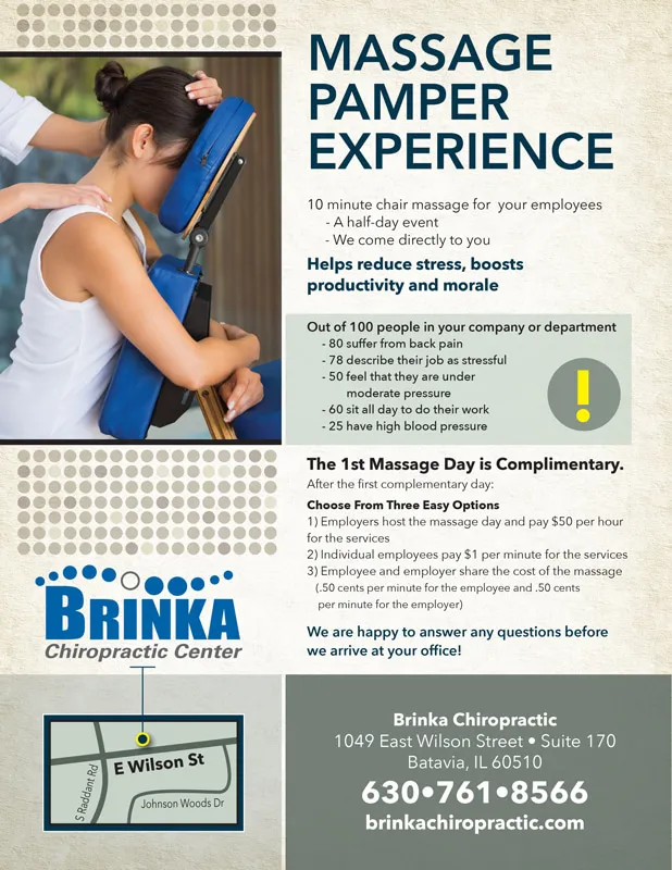 Chiropractic Batavia IL Massage Pamper Experience